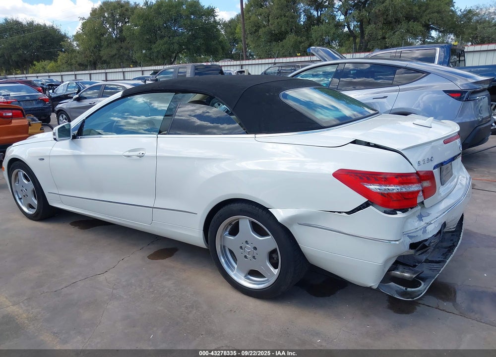 2011 MERCEDES-BENZ E-CLASS VIN: WDDKK5GF2BF061799