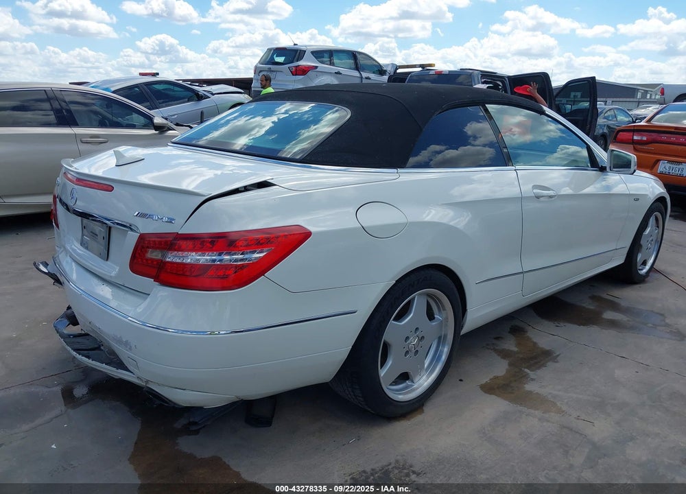 2011 MERCEDES-BENZ E-CLASS VIN: WDDKK5GF2BF061799
