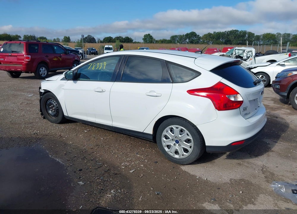 2012 FORD FOCUS VIN: 1FAHP3K27CL452504