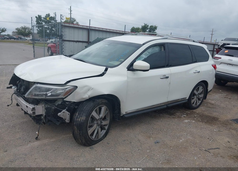 2014 NISSAN PATHFINDER PLATINUM VIN: 5N1AR2MNXEC716367