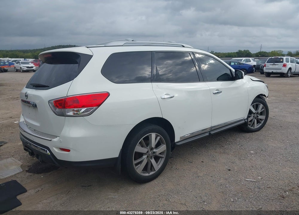2014 NISSAN PATHFINDER PLATINUM VIN: 5N1AR2MNXEC716367
