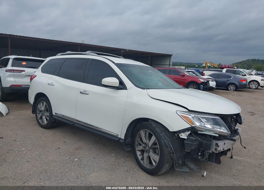 2014 NISSAN PATHFINDER PLATINUM VIN: 5N1AR2MNXEC716367