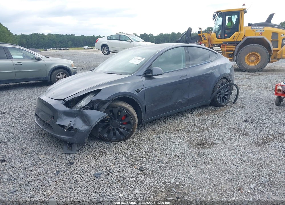 2022 TESLA MODEL Y PERFORMANCE DUAL MOTOR ALL-WHEEL DRIVE VIN: 7SAYGDEF8NF560914