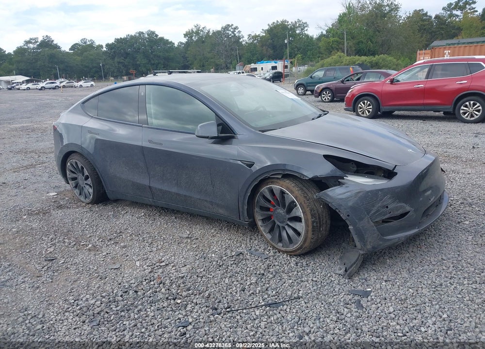 2022 TESLA MODEL Y PERFORMANCE DUAL MOTOR ALL-WHEEL DRIVE VIN: 7SAYGDEF8NF560914