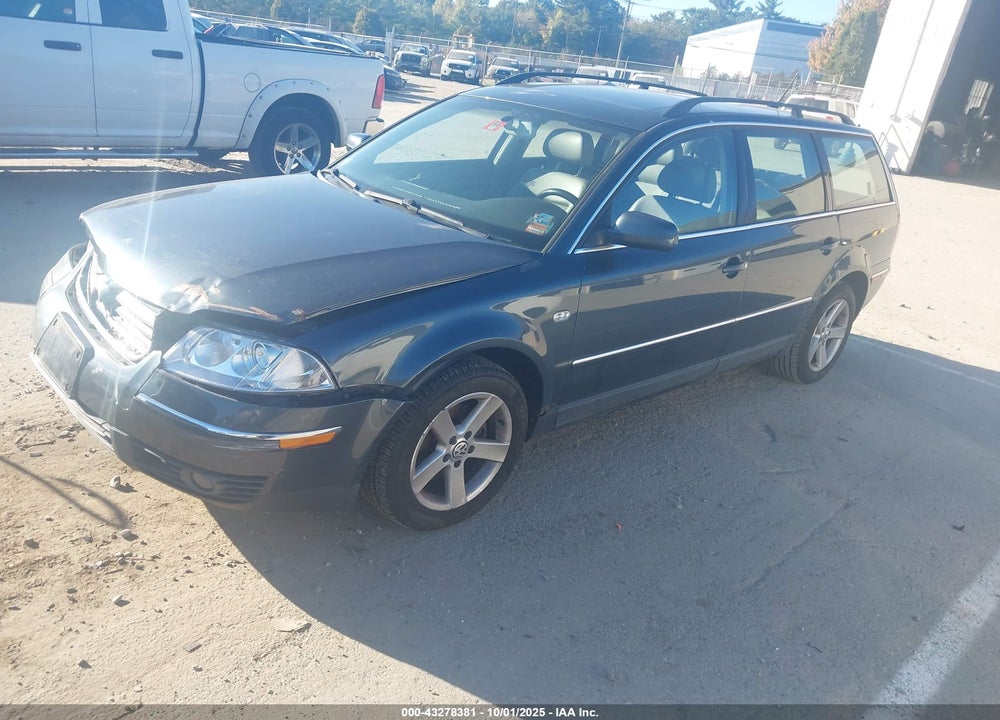 2004 VOLKSWAGEN PASSAT GLX VIN: WVWWH63B54E133607