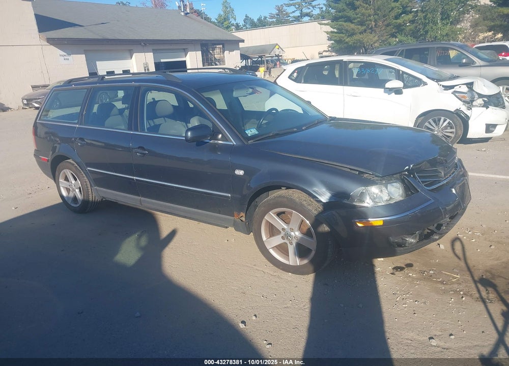 2004 VOLKSWAGEN PASSAT GLX VIN: WVWWH63B54E133607