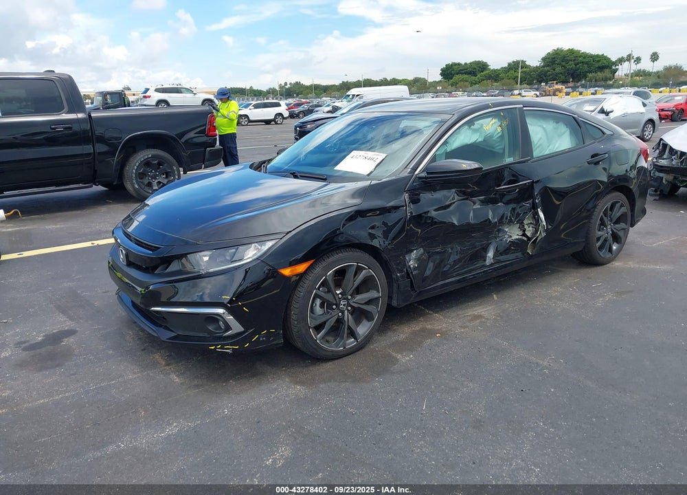 2020 HONDA CIVIC LX VIN: 2HGFC2F62LH538516