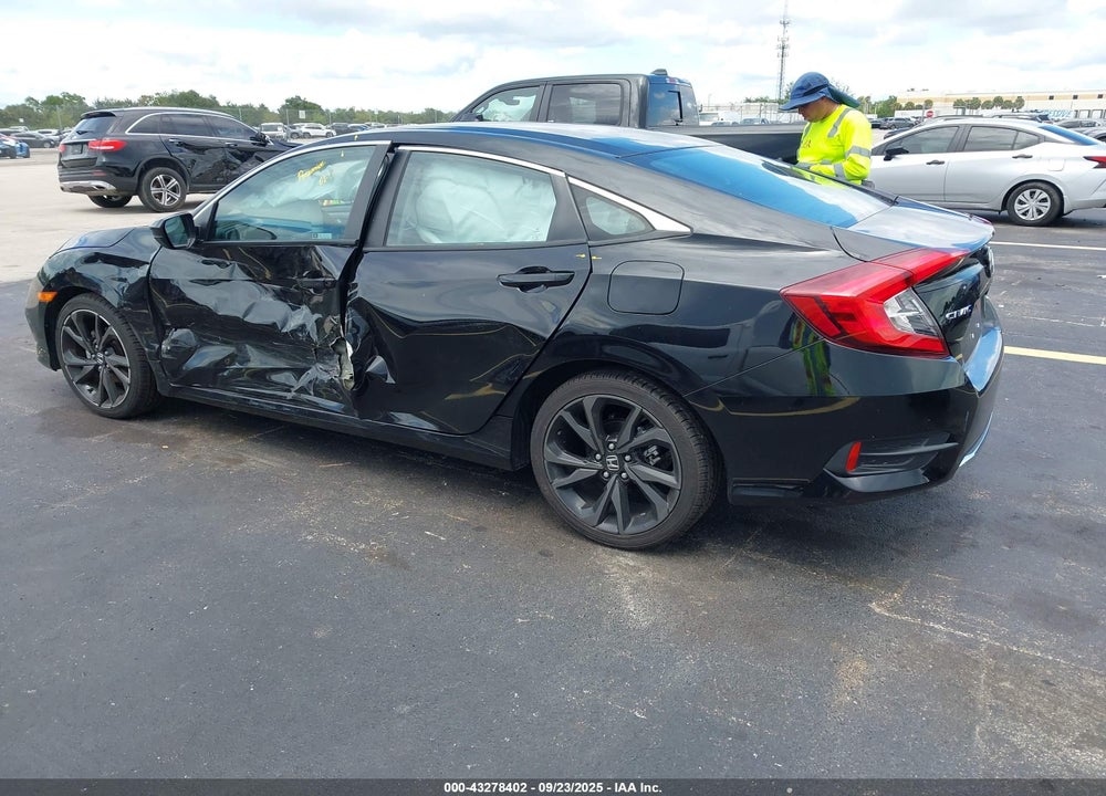 2020 HONDA CIVIC LX VIN: 2HGFC2F62LH538516