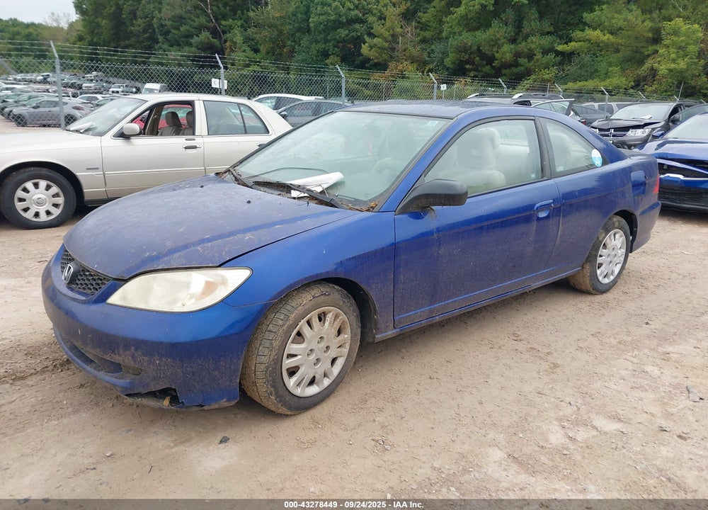 2005 HONDA CIVIC LX VIN: 1HGEM22625L070856