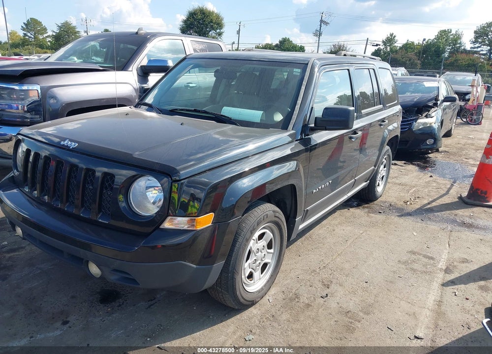 2015 JEEP PATRIOT SPORT VIN: 1C4NJPBA1FD367749