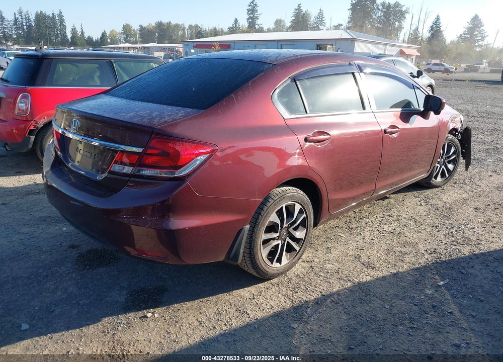2015 HONDA CIVIC VIN: 19XFB2F83FE256114