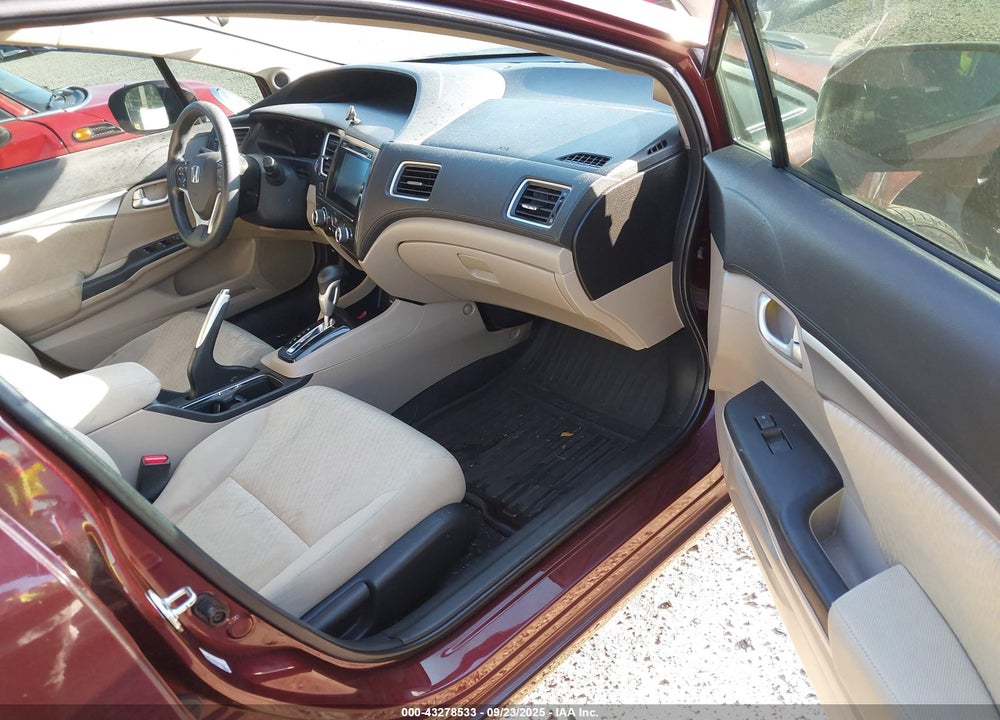 2015 HONDA CIVIC VIN: 19XFB2F83FE256114