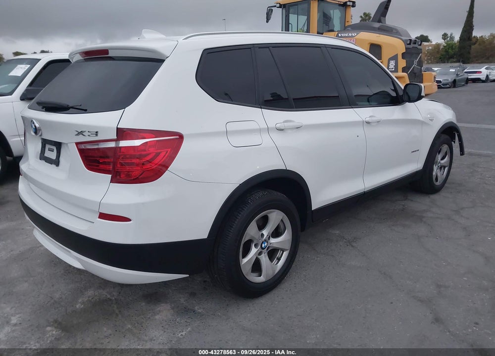2012 BMW X3 VIN: 5UXWX5C54CL726357