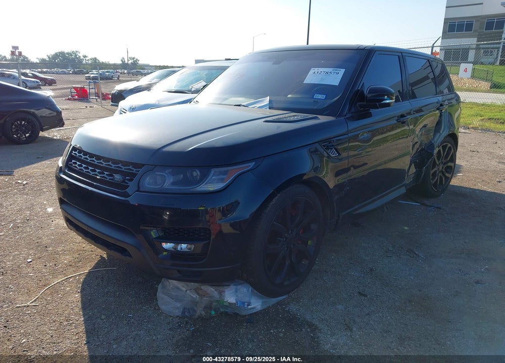 2016 LAND ROVER RANGE ROVER SPORT 5.0L V8 SUPERCHARGED/5.0L V8 SUPERCHARGED DYNAMIC VIN: SALWR2EF9GA111037