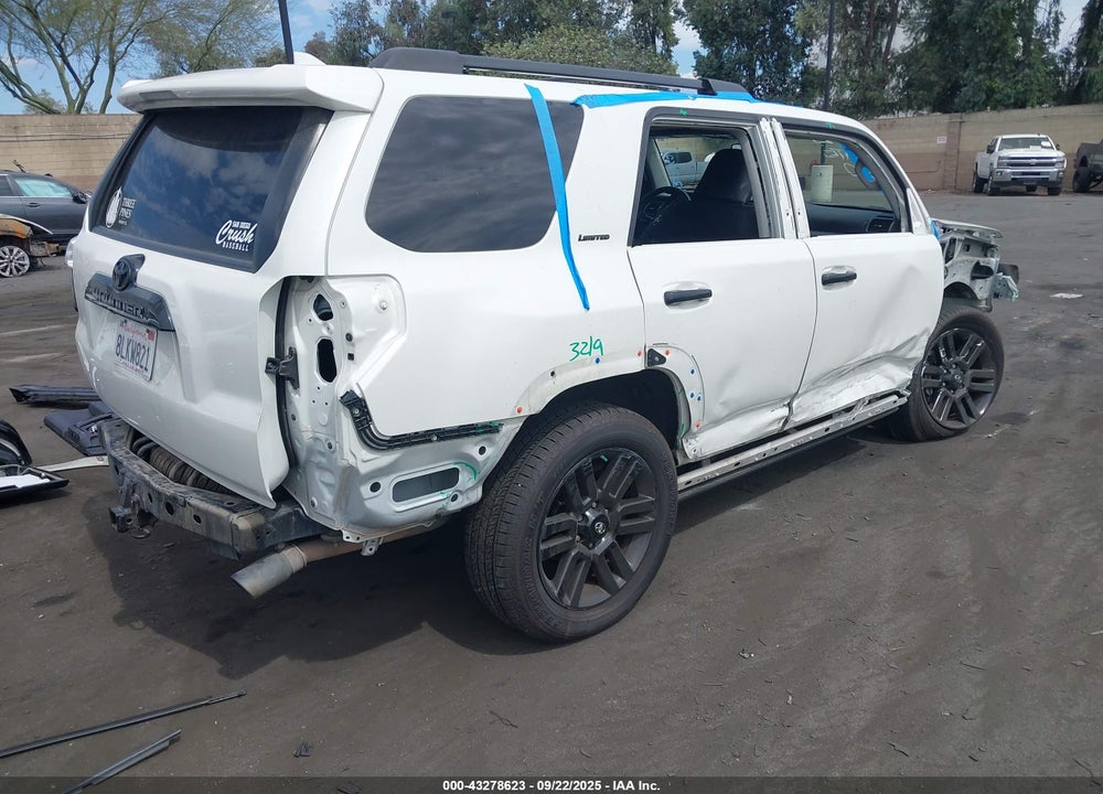 2019 TOYOTA 4RUNNER LIMITED NIGHTSHADE VIN: JTEBU5JRXK5709690