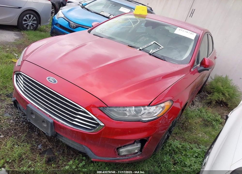 2020 FORD FUSION VIN: 3FA6P0HD4LR222323