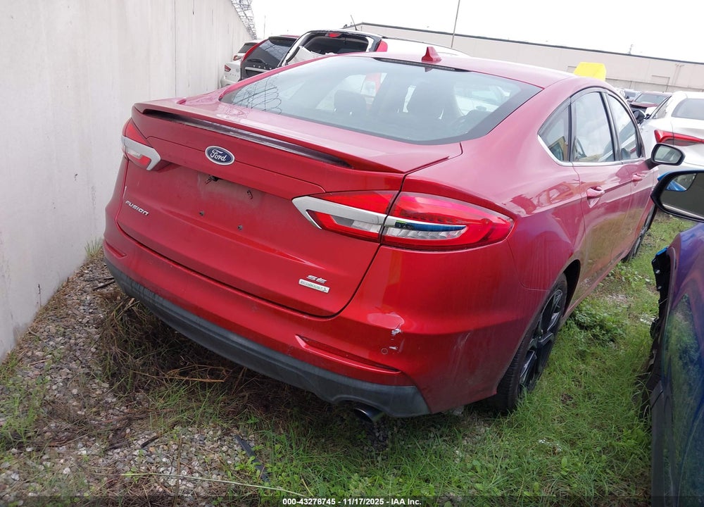 2020 FORD FUSION VIN: 3FA6P0HD4LR222323