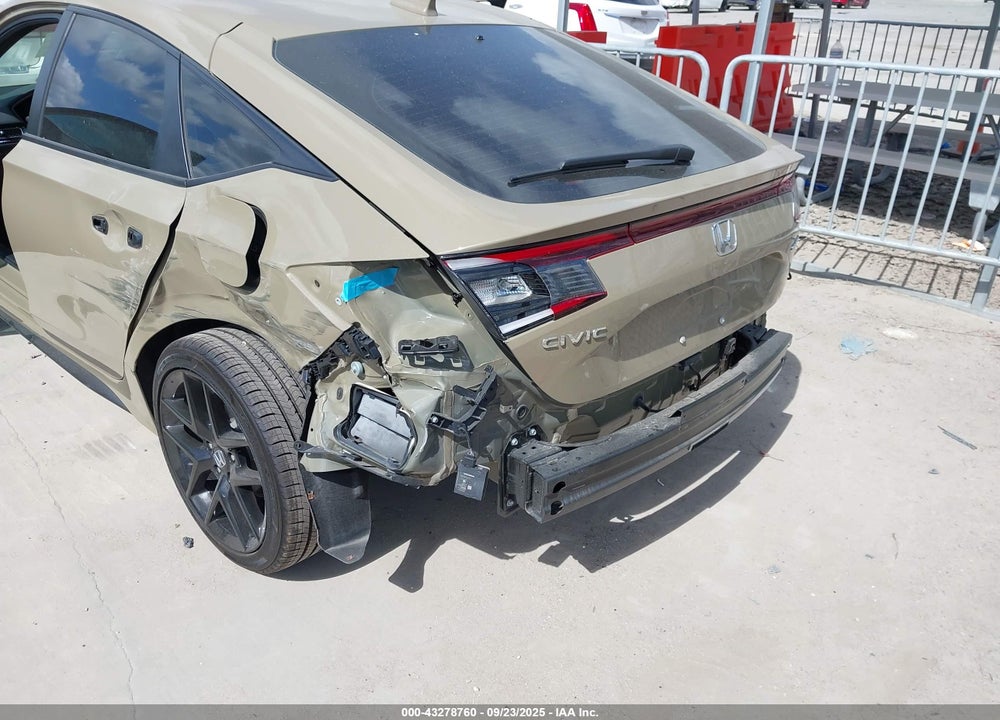 2025 HONDA CIVIC SPORT VIN: 19XFL2H8XSE014179