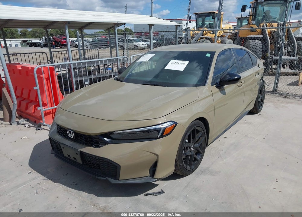 2025 HONDA CIVIC SPORT VIN: 19XFL2H8XSE014179