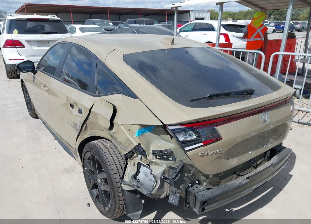 2025 HONDA CIVIC SPORT VIN: 19XFL2H8XSE014179