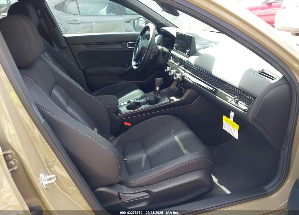 2025 HONDA CIVIC SPORT VIN: 19XFL2H8XSE014179