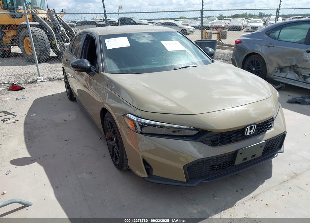 2025 HONDA CIVIC SPORT VIN: 19XFL2H8XSE014179