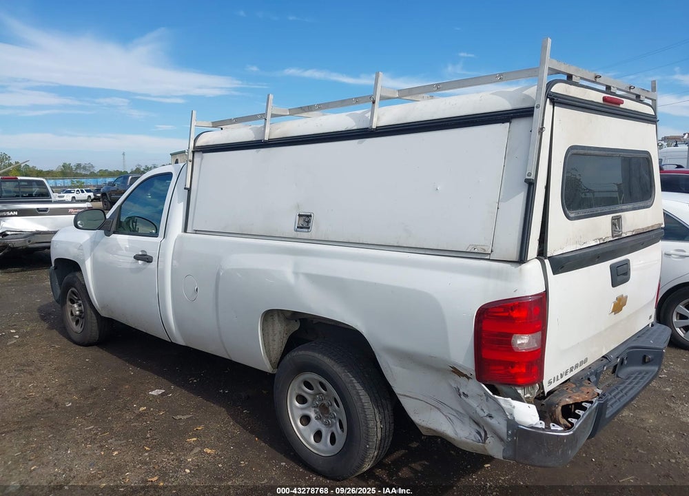 2008 CHEVROLET SILVERADO 1500 WORK TRUCK VIN: 1GCEC14X18Z104269