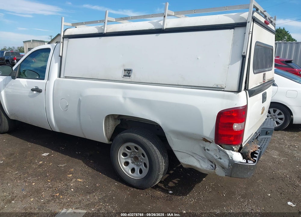 2008 CHEVROLET SILVERADO 1500 WORK TRUCK VIN: 1GCEC14X18Z104269