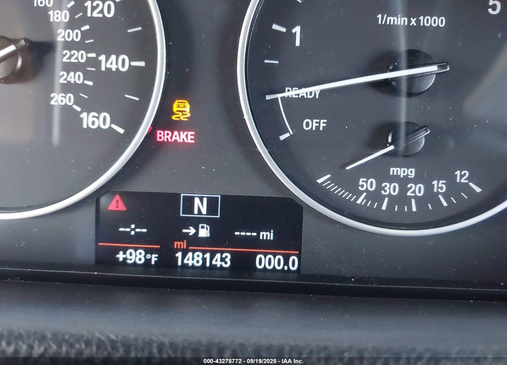 2014 BMW 3 SERIES VIN: WBA3B1C57EK135473