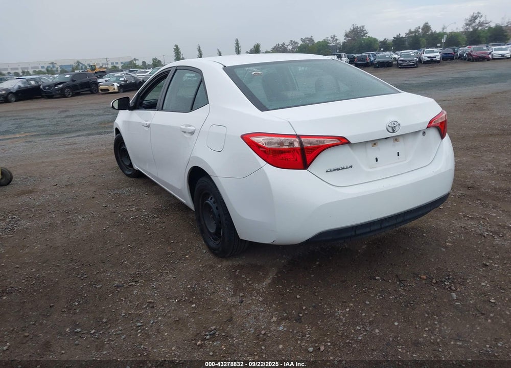 2017 TOYOTA COROLLA L VIN: 5YFBURHE9HP616749
