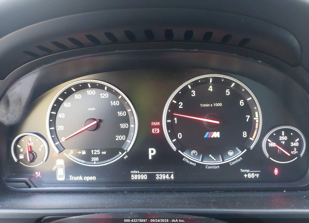 2015 BMW M5 VIN: WBSFV9C57FD595009