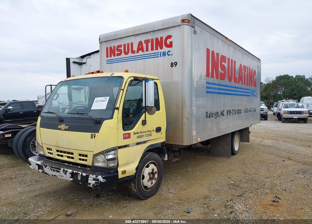 2007 CHEVROLET W5500 DSL REG VIN: J8BE5B16X77901049