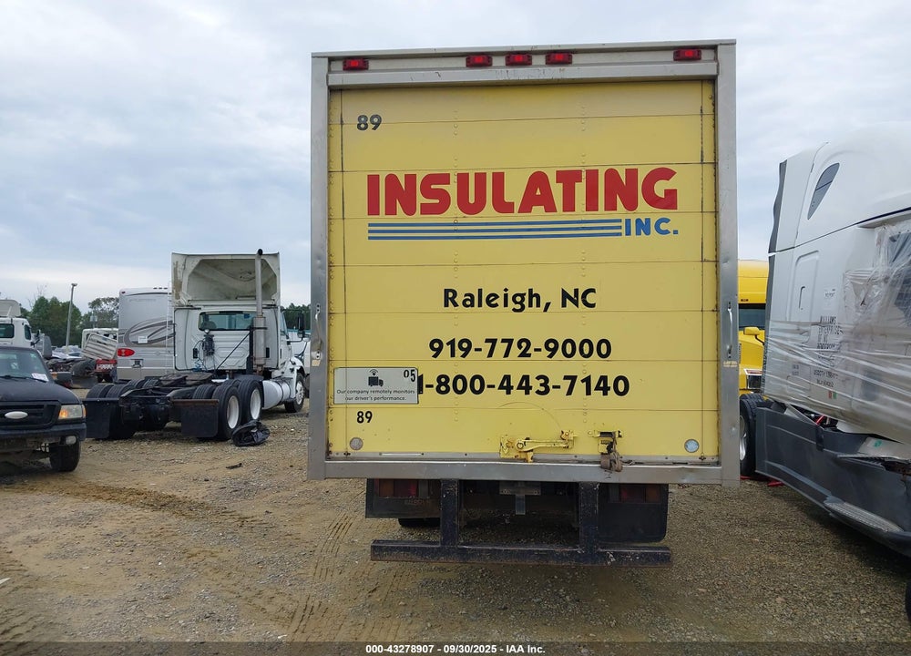 2007 CHEVROLET W5500 DSL REG VIN: J8BE5B16X77901049