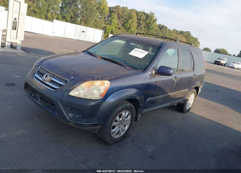 2005 HONDA CR-V EX VIN: SHSRD78825U327970