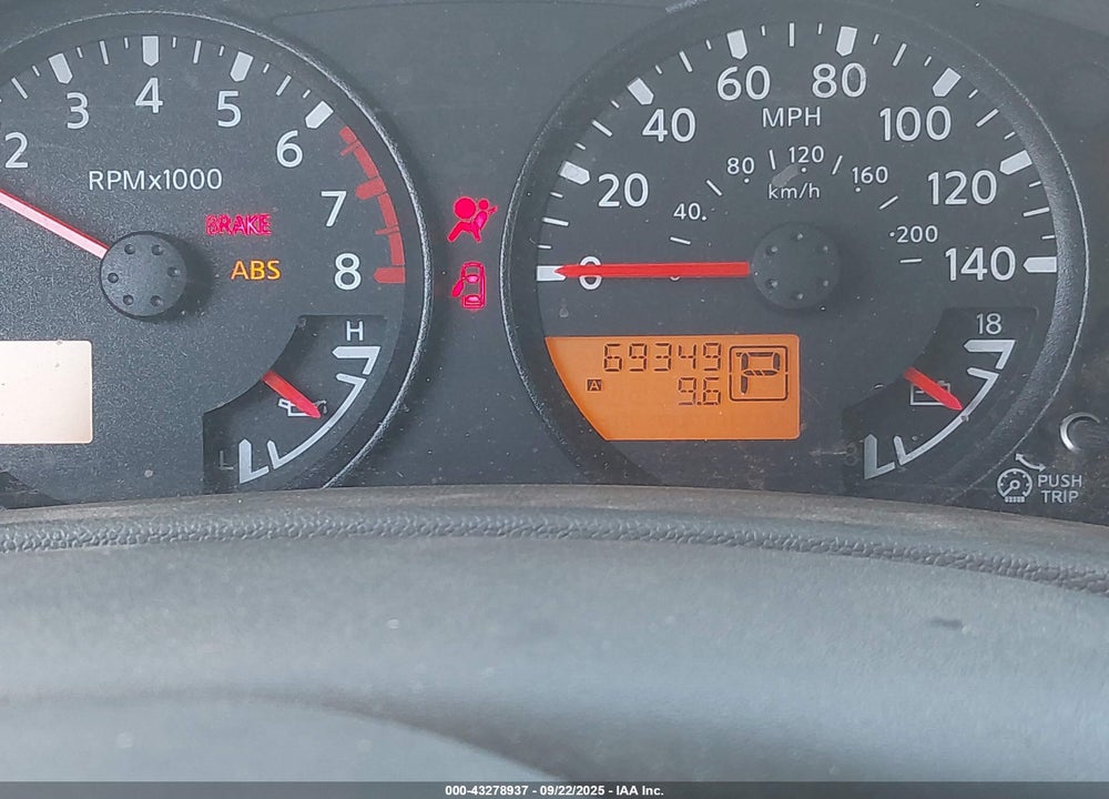 2011 NISSAN FRONTIER VIN: 1N6AD0EV6BC427002