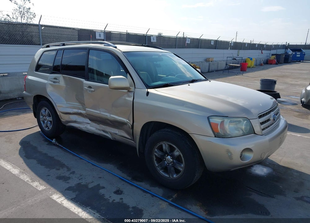 2004 TOYOTA HIGHLANDER V6 VIN: JTEGP21A640015214