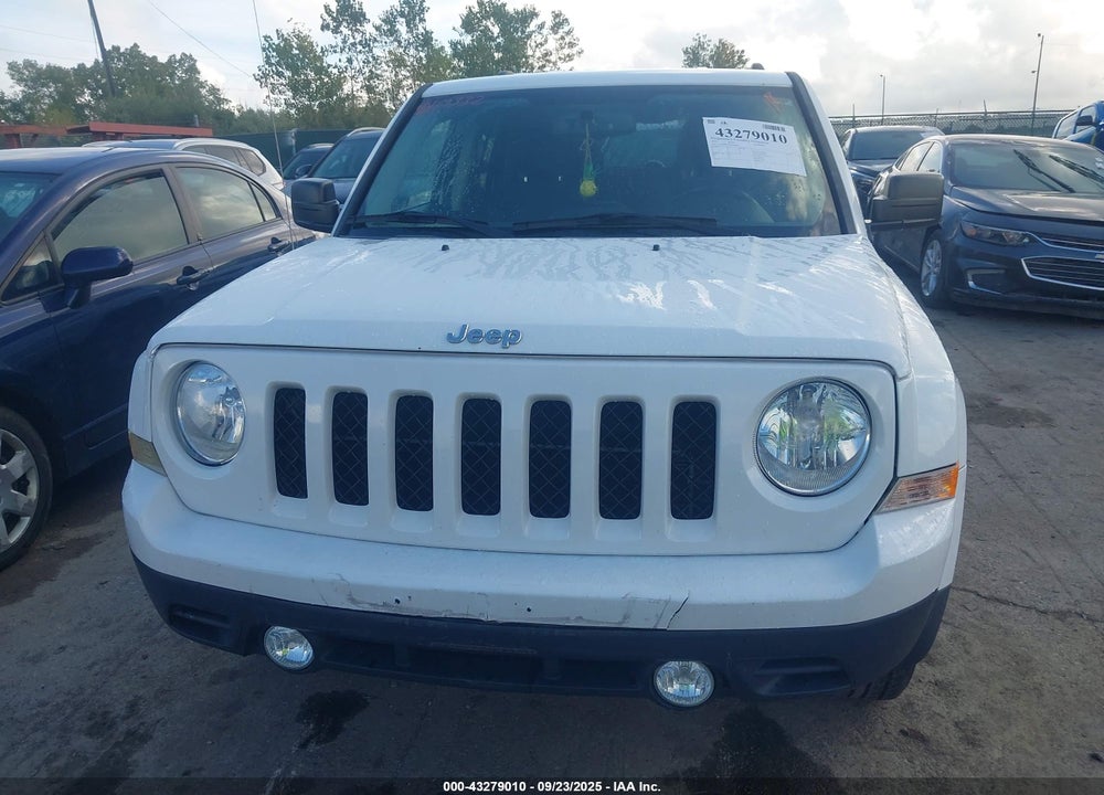2016 JEEP PATRIOT VIN: 1C4NJRFB9GD759698