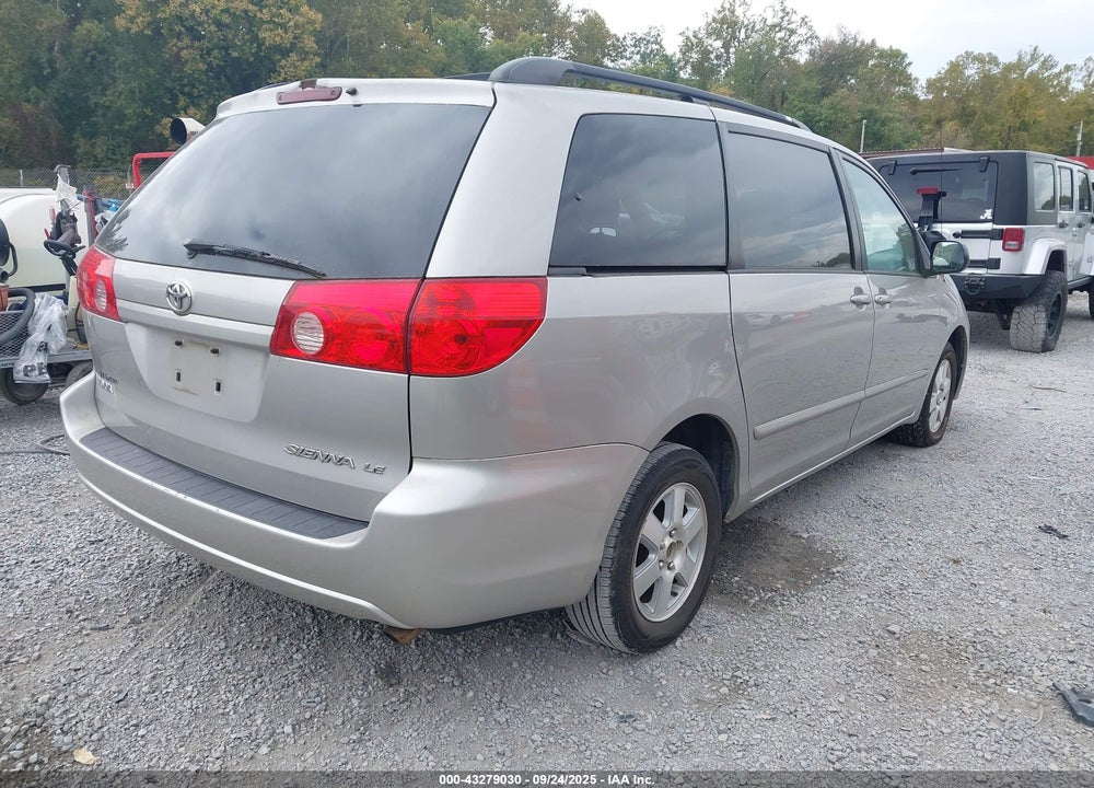 2009 TOYOTA SIENNA LE VIN: 5TDZK23C89S257288