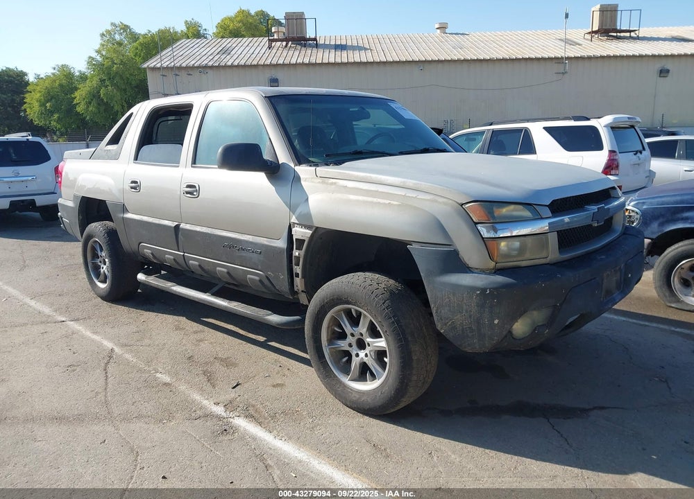 2002 CHEVROLET AVALANCHE 1500 VIN: 3GNEC13T02G280159