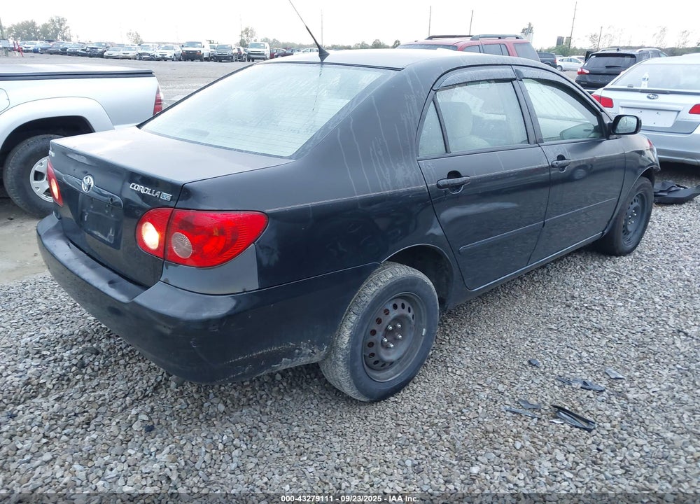 2005 TOYOTA COROLLA LE VIN: 2T1BR30E65C396704