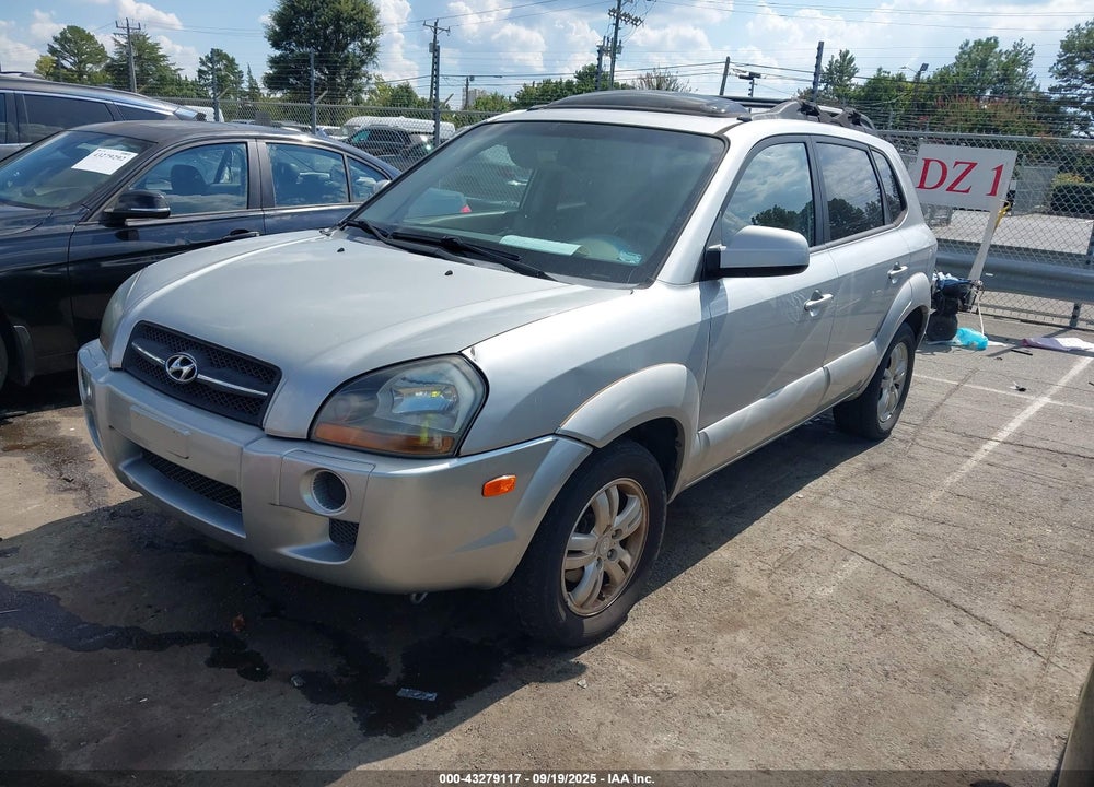2007 HYUNDAI TUCSON VIN: KM8JN12D17U625128