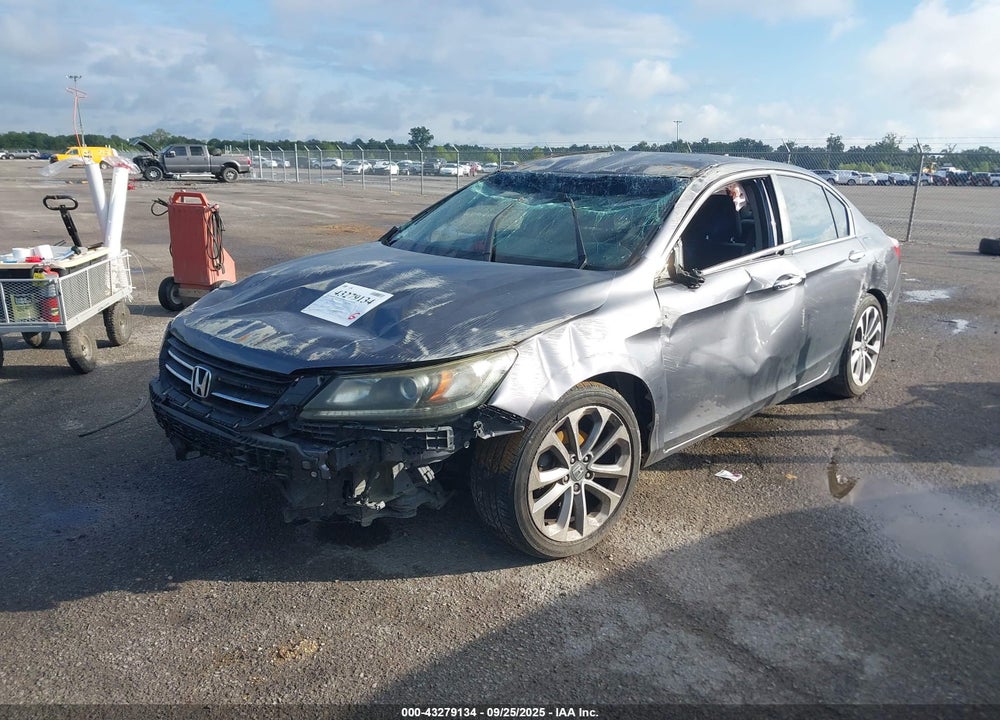 2013 HONDA ACCORD SPORT VIN: 1HGCR2F55DA072881