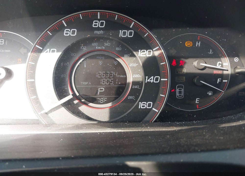 2013 HONDA ACCORD SPORT VIN: 1HGCR2F55DA072881