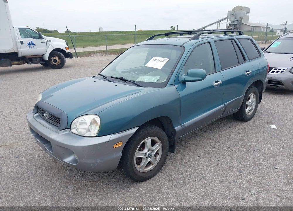 2003 HYUNDAI SANTA FE GLS/LX VIN: KM8SC73D53U359974
