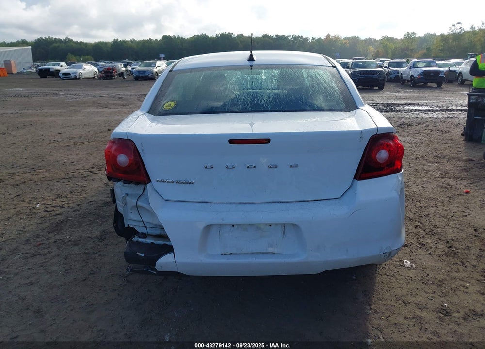 2013 DODGE AVENGER VIN: 1C3CDZAB0DN565190