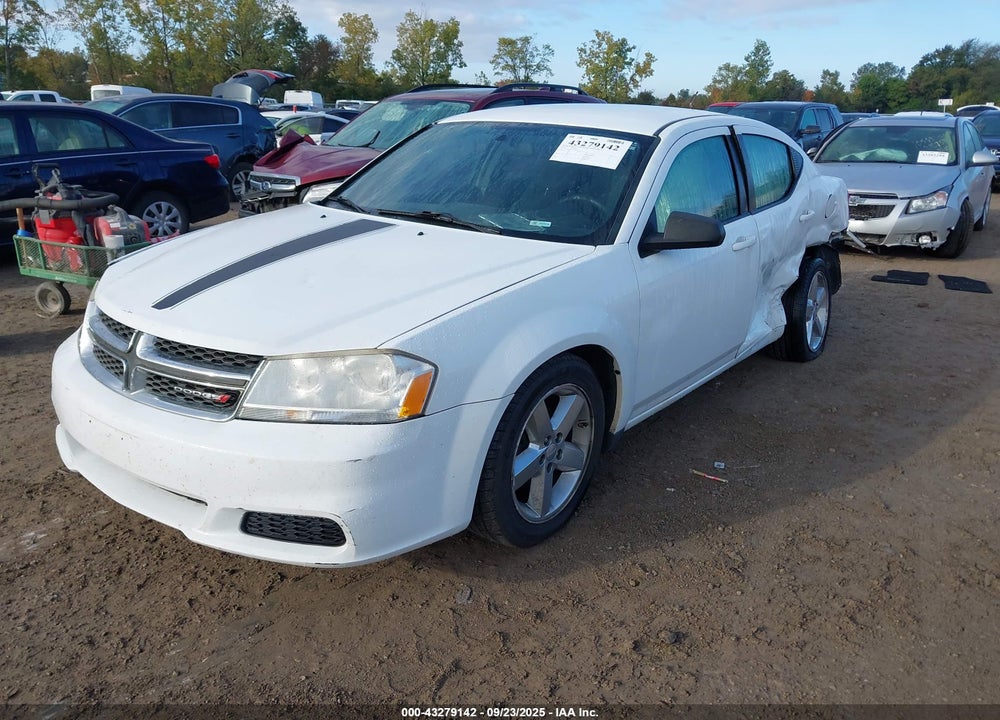 2013 DODGE AVENGER VIN: 1C3CDZAB0DN565190