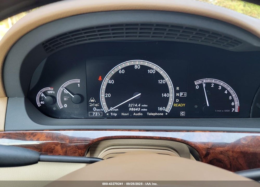 2010 MERCEDES-BENZ S 400 HYBRID VIN: WDDNG9FB4AA293434