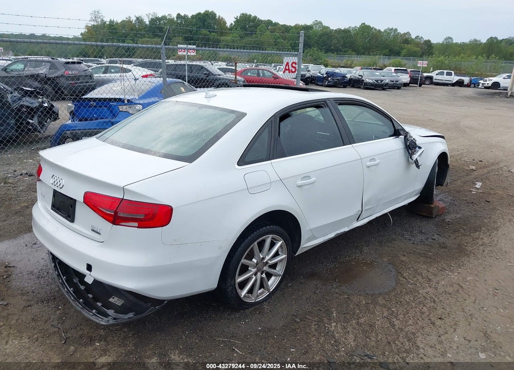 2016 AUDI A4 VIN: WAUBFAFL9GN001172