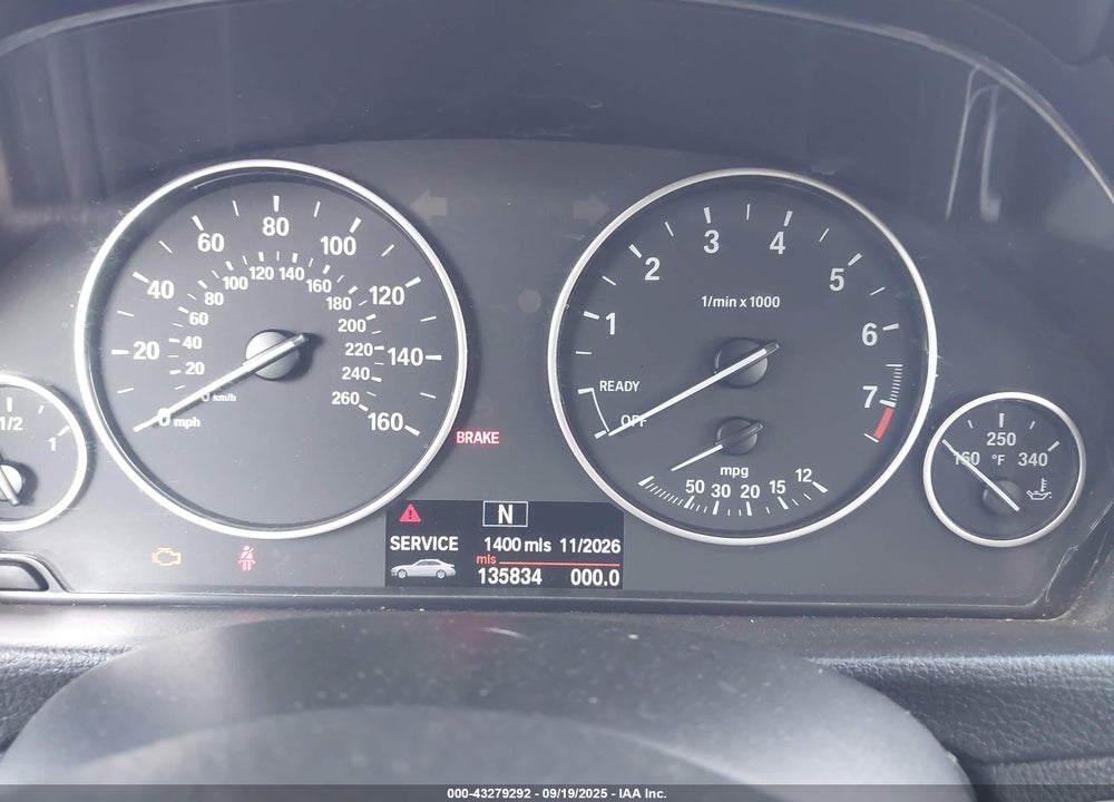 2012 BMW 328I VIN: WBA3C1C52CF432332