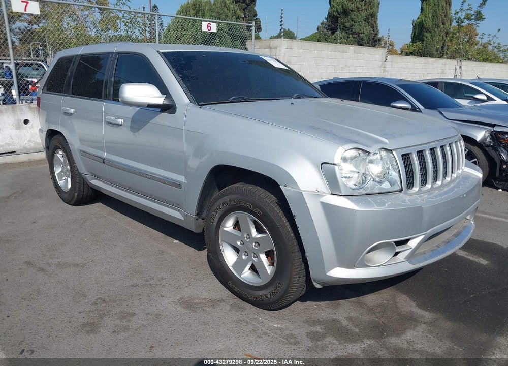 2007 JEEP GRAND CHEROKEE SRT8 VIN: 1J8HR783X7C589480